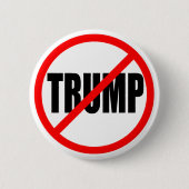 Badge Rond 5 Cm "AUCUN ATOUT" 2,25 pouces (Devant)