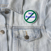 Badge Rond 5 Cm Aucun bouton de Paxton (En situation)