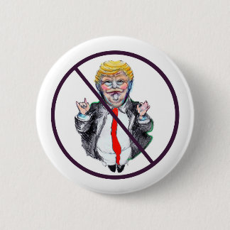 Badge Rond 5 Cm Aucun bouton Trump