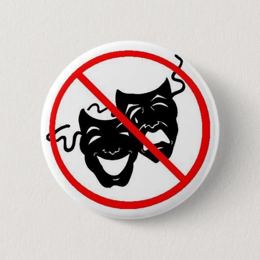 Badge Rond 5 Cm Aucun drame (Devant)