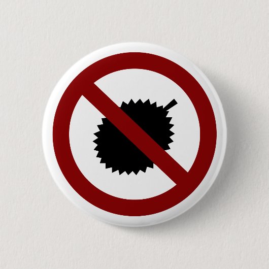 Badge Rond 5 Cm Aucun durian (Devant)