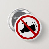 Badge Rond 5 Cm AUCUN emboutage de vache ! (Devant & derrière)