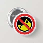 Badge Rond 5 Cm Aucun Emos (Devant & derrière)