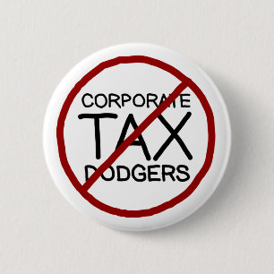 Badge Rond 5 Cm Aucun impôt sur les sociétés Dodgers