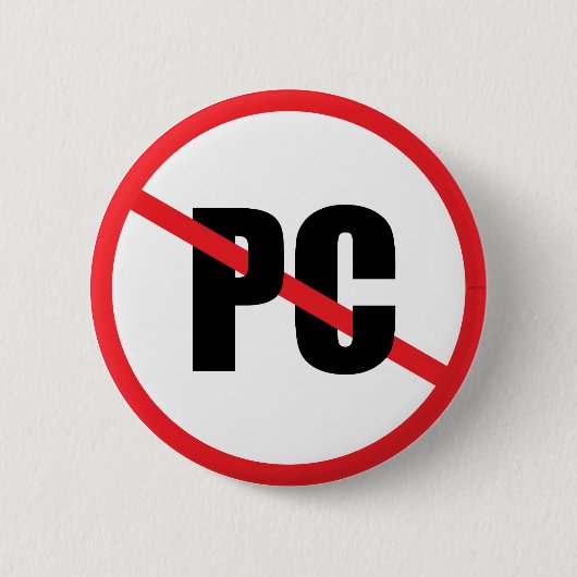 Badge Rond 5 Cm Aucun PC (Devant)
