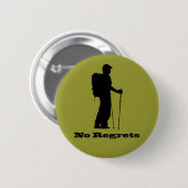 Badge Rond 5 Cm Aucun regret (Devant & derrière)