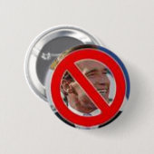 Badge Rond 5 Cm Aucun Schwarzenegger ! (Devant & derrière)