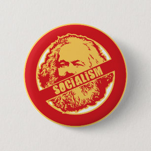 Badge Rond 5 Cm Aucun socialisme