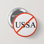 Badge Rond 5 Cm Aucun USSA (Devant & derrière)