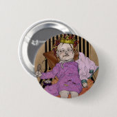 Badge Rond 5 Cm Aucune fille de suicide (Devant & derrière)