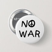 Badge Rond 5 Cm AUCUNE guerre (Devant & derrière)