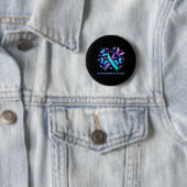 Badge Rond 5 Cm Aucune Histoire Ne Devrait Mettre Fin Trop Tôt À L (En situation)