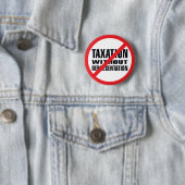 Badge Rond 5 Cm Aucune imposition sans représentation (En situation)