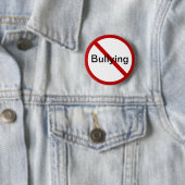 Badge Rond 5 Cm Aucune intimidation (En situation)