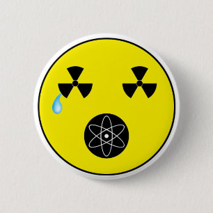 Badge Rond 5 Cm Aucunes armes nucléaires