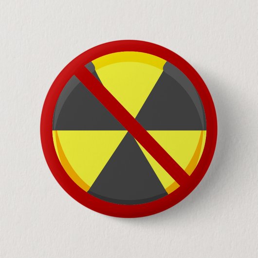 Badge Rond 5 Cm Aucunes armes nucléaires (Devant)