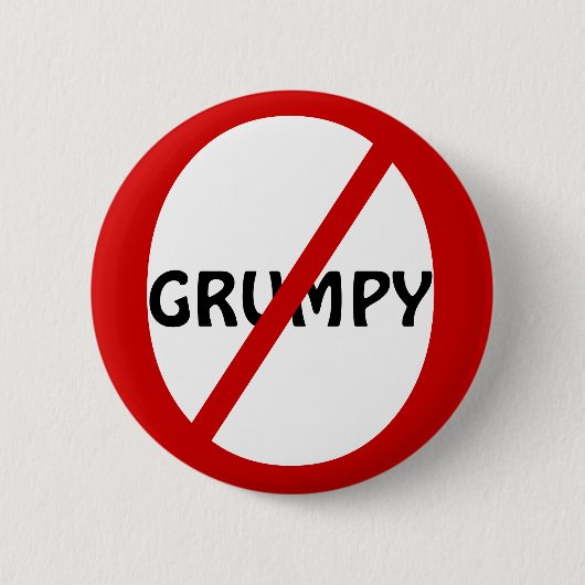 Badge Rond 5 Cm Aucuns grumpys (Devant)