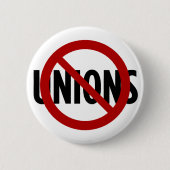 Badge Rond 5 Cm Aucuns syndicats (Devant)