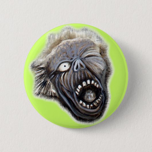 Badge Rond 5 Cm Augmentation de zombi (Devant)