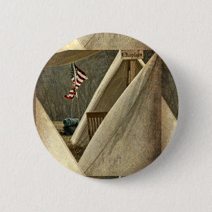 Badge Rond 5 Cm Aumônier de l'Armée