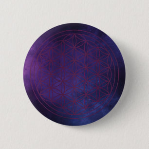 Badge Rond 5 Cm Aura de minuit – Couleur du cœur