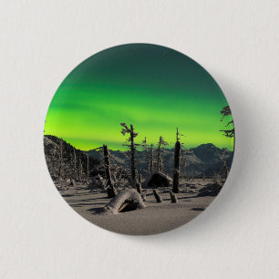 Badge Rond 5 Cm Aurora lunaire