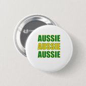 Badge Rond 5 Cm Aussie Australe (Devant & derrière)
