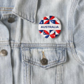 Badge Rond 5 Cm Australie (En situation)