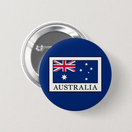 Badge Rond 5 Cm Australie (Devant & derrière)