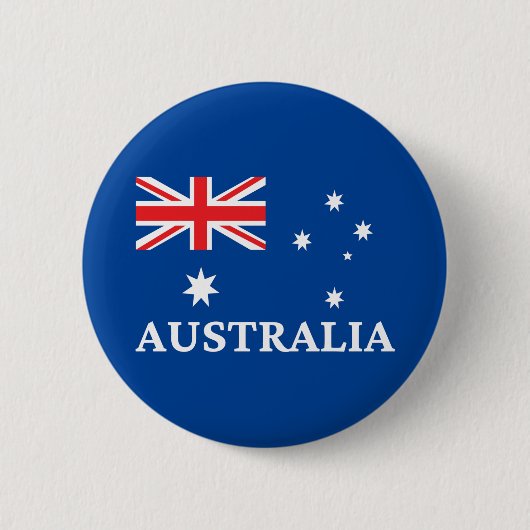 Badge Rond 5 Cm Australie (Devant)