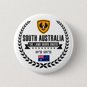 Badge Rond 5 Cm Australie du Sud