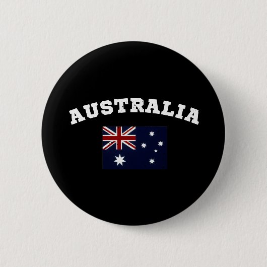 Badge Rond 5 Cm Australie patriotique (Devant)