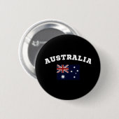 Badge Rond 5 Cm Australie patriotique (Devant & derrière)