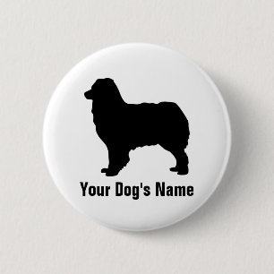 Badge Rond 5 Cm Australien Shepherd オ ー droit droit a リ à proximit