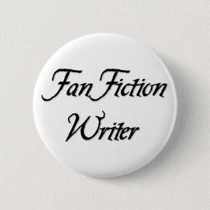 Badge Rond 5 Cm Auteur de fiction de fan