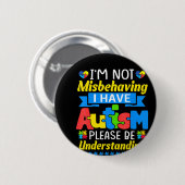 Badge Rond 5 Cm Autism (Devant & derrière)