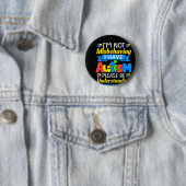 Badge Rond 5 Cm Autism (En situation)