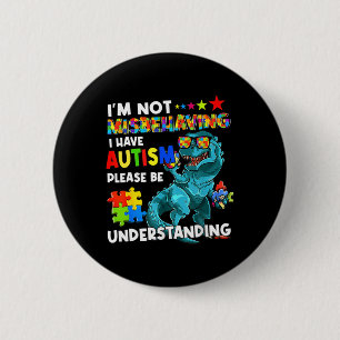 Badge Rond 5 Cm Autism