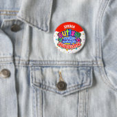 Badge Rond 5 Cm AUTISM un autre mot pour AWESOME (En situation)