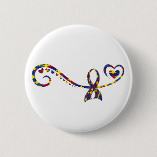 Badge Rond 5 Cm Autisme