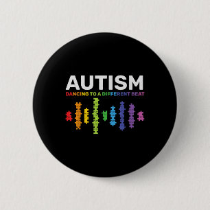 Badge Rond 5 Cm Autisme, Sensibilisation sur l'autisme Maman Enfan