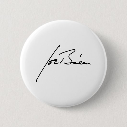 Badge Rond 5 Cm Auto-graphe JOE BIDEN (Devant)