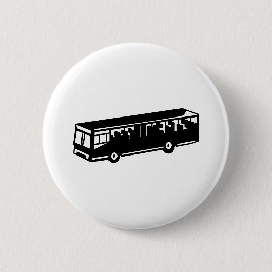 Badge Rond 5 Cm Autobus (Devant)