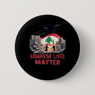 Badge Rond 5 Cm Autocollant Libanais Vit