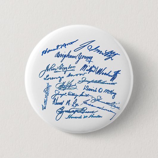 Badge Rond 5 Cm Autographes de prophètes (Devant)
