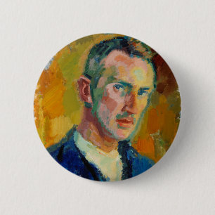Badge Rond 5 Cm Autoportrait (par Magnus Enckell)