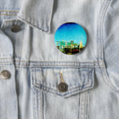 Badge Rond 5 Cm Autoroute de Kansas (En situation)