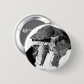 Badge Rond 5 Cm Autour du nord (Devant & derrière)