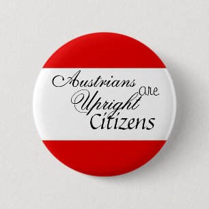 Badge Rond 5 Cm Autrichiens sont les citoyens droits