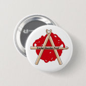 Badge Rond 5 Cm Avant de libération de crochet (Devant & derrière)